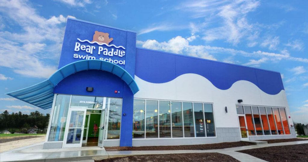 bear paddle swim school for kids